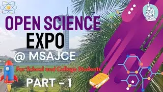 Science EXPO Project working model @ MSAJCE Part-1 | Siruseri IT Park