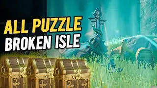 ALL Broken Isle Puzzle Golden Apple Archipelago Puzzle Location