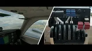 Short Flight on the Baron G58 with ProDeskSim G58 levers on the honeycomb Bravo - FS2020