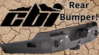 CBI Off-Road Overland Rear Bumper. 3rd Gen 2022 Toyota Tundra.