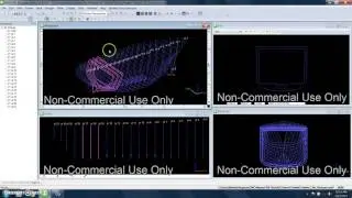 MAXSURF Structure Demo of Trawler Hull