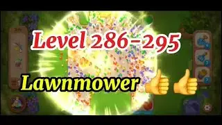 Level 286-295 No Boosters 💫 Match-3 Game Gardenscapes #games #gaming #gameplay