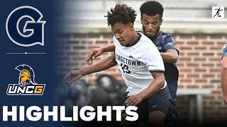 Georgetown vs UNC Greensboro | NCAA College Soccer | Highlights - August 30, 2024