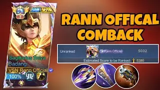 TUTORIAL SOLO RANK BADANG DAMAGE 😱 BUILD EMBLEM RANN OFFICIAL | MOBILE LEGEND!!