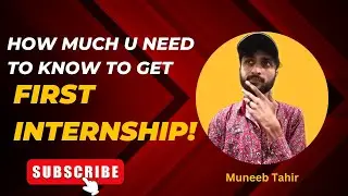 First Internship| When should you apply? | Summer #internship #software #it |Muneeb Tahir|
