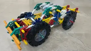 Awesome K'NEX Truck Build | Custom Design with Moving Parts!