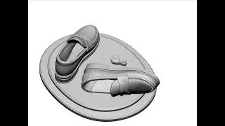 my work. shoes story. #3dmodeling#digitalart#3dartist#animation#design#creativity#visualization