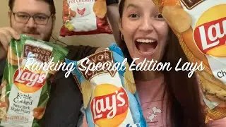 Lay's New Flavor Icons RANKING AND REVIEW || Which one gave me shivers?! 😨 || Chips Taste Test