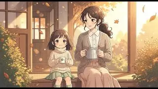 *&ldquo;A Quiet Cup of Tea in Autumn Light&rdquo;/ ASMR Ghibli Style Video*