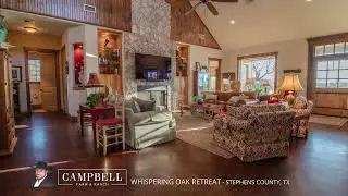 Whispering Oak Retreat: Home on 39 Acres Designed for Ultimate Relaxation and Bliss