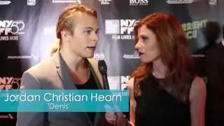 On the Carpet: Jordan Christian Hearn at the 'Inherent Vice' NYFF Premiere