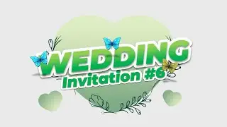 Wedding Invitation Video #6 - Landscape