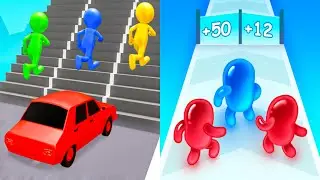 Shape shifting VS Join Blob Clash 3D - All Level Gameplay Walkthrough Android iOS Ep10