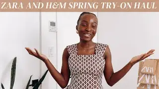 ZARA AND H&M TRY ON HAUL 2022 | AFFORDABLE SPRING TRENDS