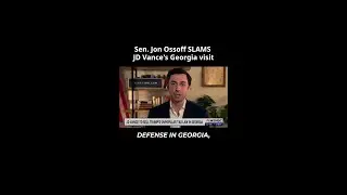 Sen. Jon Ossoff has some words about JD Vance