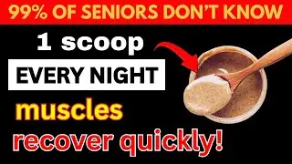 Seniors, Do THIS Before Bed to Stop Muscle Loss Fast | Health Tips for Seniors