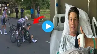 jasper Philipsen crash | jasper philipsen injury update | jasper philipsen tour de france 2025