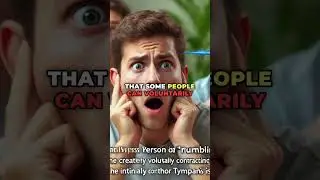 The Ear Muscle Trick That Lets You Hear a Secret 'Rumble' Sound! #shorts