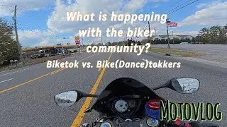 THE PROBLEM WITH TIKTOK AND THE BIKE COMMUNITY | MOTOVLOG |