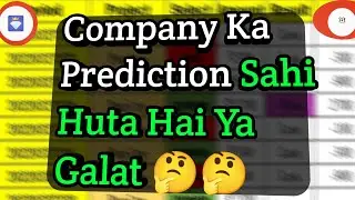 Company Ka Prediction Sahi Hota Hai Ya Nahin, Mantri Mall Tricks Mantri Mall Colour Prediction Trick