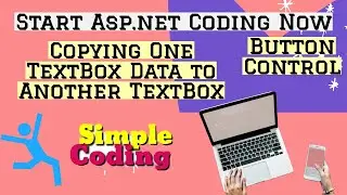 Copying One TextBox Data To Another TextBox| Asp.net Button Control Example | ASP.Net Tutorial
