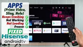 HiSense Smart Android TV: How To FIX Apps Not Working! [Crashing/Not Loading]