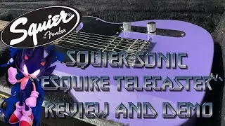 Squier Sonic Esquire Tele Review And Demo