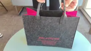 Custom Felt Tote Bag