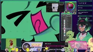 ART | making a laugh emote and getting a burger