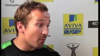 Harlequins' introduction to Paul Doran Jones