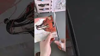 Paper Bag Upcycling: DIY Mo Dao Zu Shi Shikishi Art.#diy #funny #toys #mini #shorts