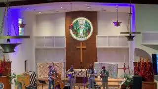 The progressive bluegrass band Caltucky Live at Church Street Concert June 7, 2025