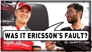 Chatting With F1 Driver Marcus Ericsson at Monza!