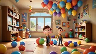 Five Bright Balloons Learn Directions + More Nursery Rhymes & Kids Songs