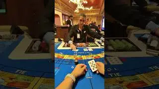 БАККАРА С ВЫСОКИМ ЛИМИТОМ $1000 #баккара #системабаккары #казино #азартные игры