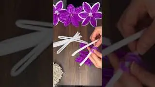 Hagamos Una Hermosa Flor Con Limpia Pipas 🪻