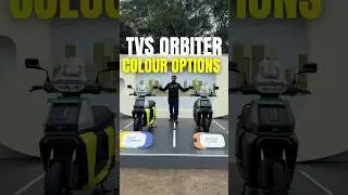 TVS Orbiter: Colour options