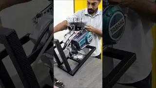 Yamaha RX100 Bike Engine | Bike Engine Stand 😍 #yamaharx100 #bike #engine #automobile
