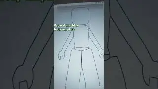 Paper doll roblox avatar template #doll #newjeans #diy