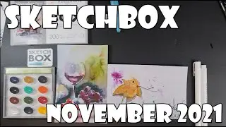 Акварель KURETAKE Gansai - sketchbox 1121