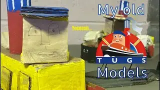 My old cardboard tugs models…..ew