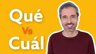 ESPA&Ntilde;OL EN 3 MINUTOS: Qu&eacute; o cu&aacute;l (CC)