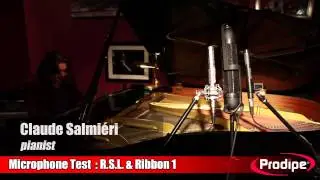 Prodipe Ribbon mics RSL and Ribbon 1 test