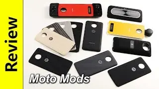 Moto Mods | (almost) all of them!