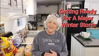 GETTING OUR PREPS READY FOR A MAJOR WINTER STORM