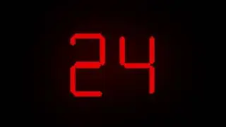 Countdown Timer 60 seconds - Stock Video