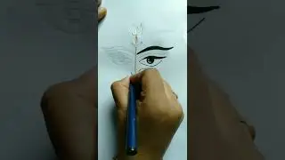 Drawing of Maa Durga... Sketch drawing... Subho Saradiya