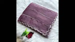 హ్యాండ్ వర్క్&zwnj;తో జిమ్మీ చూ చీరలు! Beautiful Khatli Cut Dana Handwork Along With Hand Diamond Work
