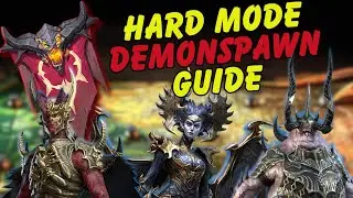 Demonspawn Hard Mode 1-21 FULL GUIDE | How to 3★ Every Stage & Trial |Raid Shadow Legends