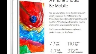 Oppo R819 Specification